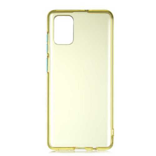 Galaxy A71 Kılıf Zore Bistro Kılıf - Sarı