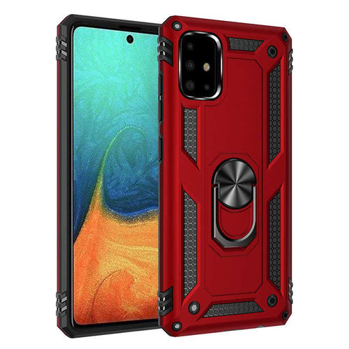 Galaxy A71 Kılıf Zore Vega Kılıf - Kırmızı