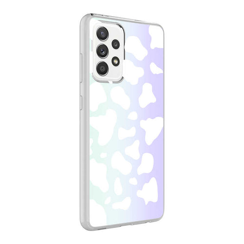 Galaxy A72 Kılıf Zore M-Blue Desenli Kılıf - Cow No2