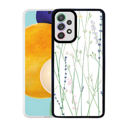 Galaxy A72 Kılıf Zore M-Fit Desenli Kılıf - Flower No4