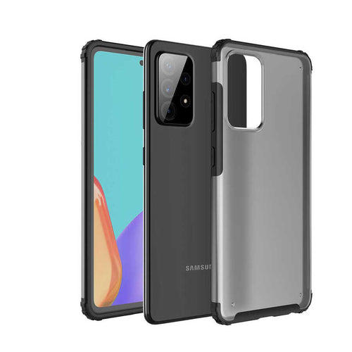 Galaxy A72 Kılıf Zore Volks Kılıf - Siyah