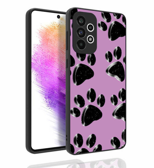 Galaxy A73 Kılıf Desenli Kamera Korumalı Parlak Zore Nora Kılıf - NO3