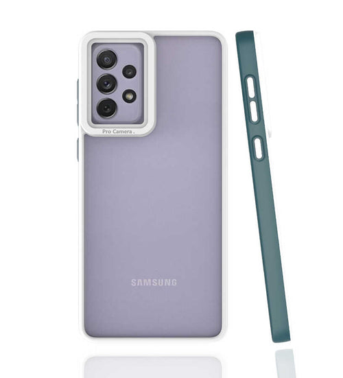 Galaxy A73 Kılıf Zore Mima Kılıf - Koyu Yeşil