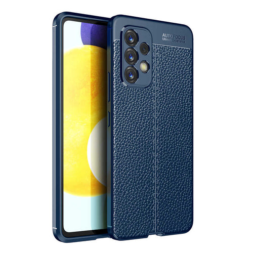 Galaxy A73 Kılıf Zore Niss Silikon Kılıf - Lacivert