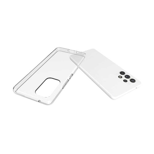 Galaxy A73 Kılıf Zore Süper Silikon Kılıf - Renksiz