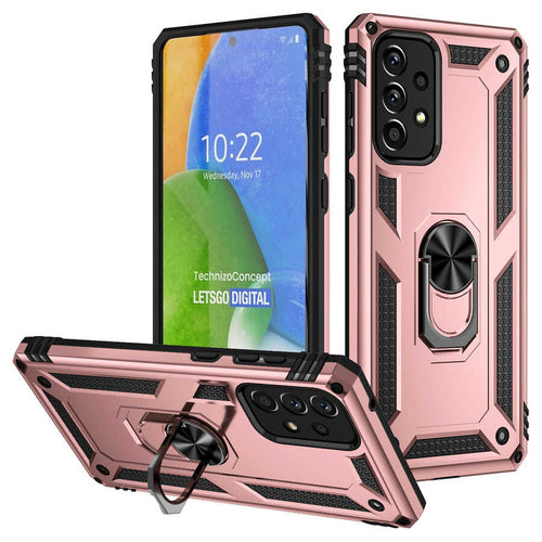 Galaxy A73 Kılıf Zore Vega Kılıf - Rose Gold