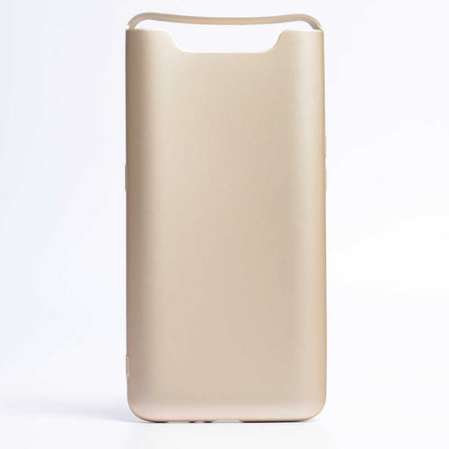 Galaxy A80 Kılıf Zore Premier Silikon Kılıf - Gold