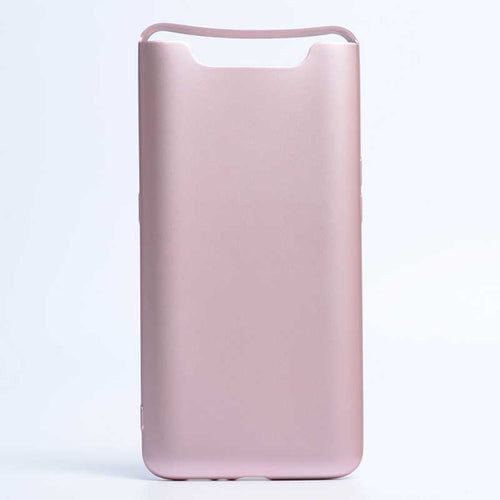 Galaxy A80 Kılıf Zore Premier Silikon Kılıf - Rose Gold