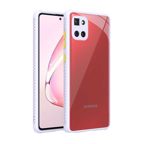 Galaxy A81 (Note 10 Lite) Kılıf ​​Zore Kaff Kılıf - Mor