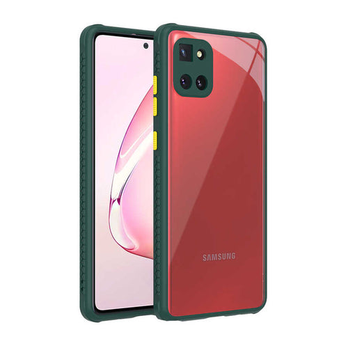 Galaxy A81 (Note 10 Lite) Kılıf ​​Zore Kaff Kılıf - Koyu Yeşil