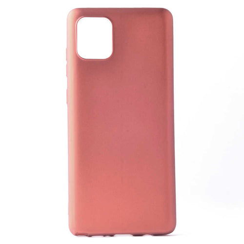 Galaxy A81 (Note 10 Lite) Kılıf Zore Premier Silikon Kılıf - Rose Gold