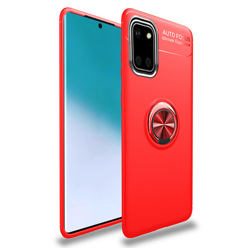 Galaxy A81 (Note 10 Lite) Kılıf Zore Ravel Silikon Kılıf - Kırmızı