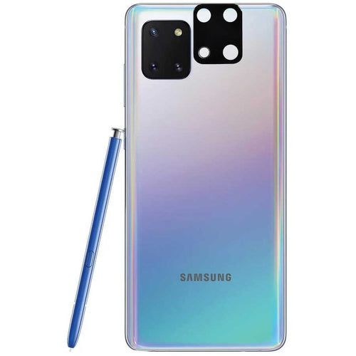 Galaxy A81 (Note 10 Lite) Zore 3D Kamera Camı - Siyah