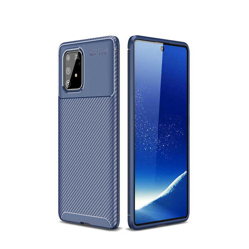 Galaxy A91 (S10 Lite) Kılıf Zore Negro Silikon Kılıf - Lacivert