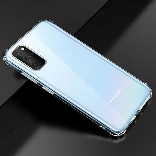 Galaxy A91 (S10 Lite) Kılıf Zore Nitro Anti Shock Silikon - Renksiz