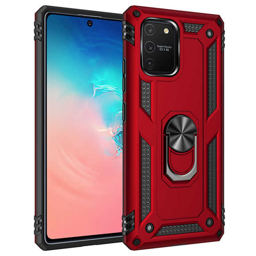 Galaxy A91 (S10 Lite) Kılıf Zore Vega Kılıf - Kırmızı