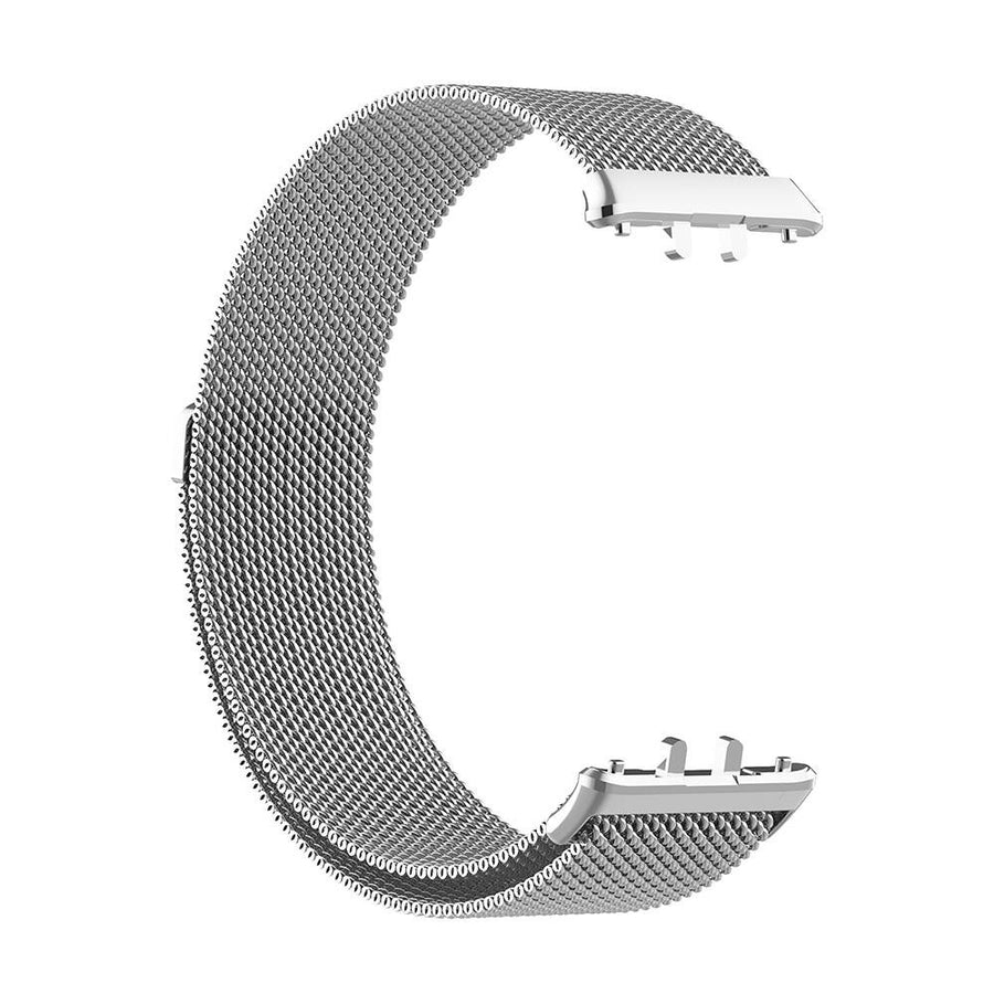 Galaxy Fit 3 Zore KRD-01 Metal Kordon - Gümüş