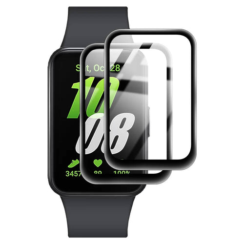 Galaxy Fit 3 Zore PMMA Pet Saat Ekran Koruyucu - Siyah