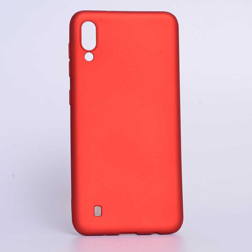 Galaxy M10 Kılıf Zore Premier Silikon Kılıf - Kırmızı