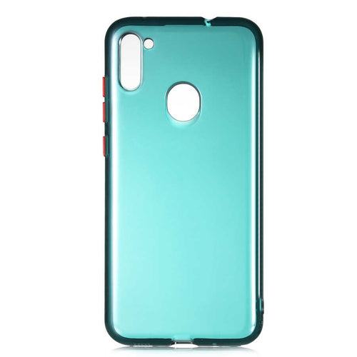 Galaxy M11 Kılıf Zore Bistro Kılıf - Koyu Yeşil
