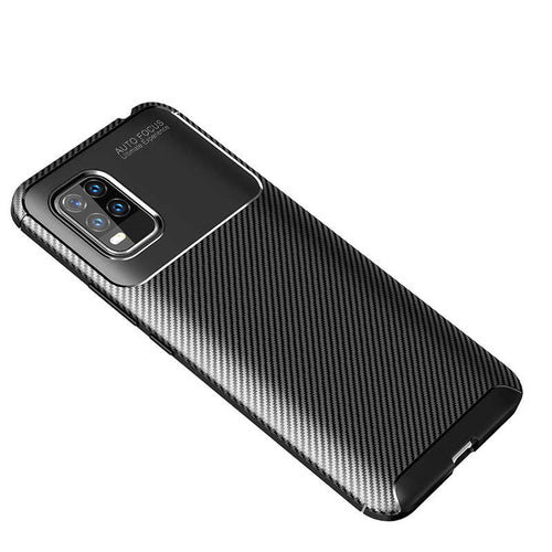 Xiaomi Mi 10 Lite Kılıf Zore Negro Silikon Kılıf - Siyah