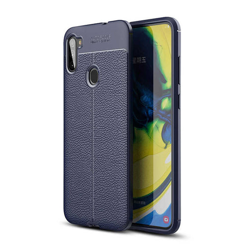 Galaxy M11 Kılıf Zore Niss Silikon Kılıf - Lacivert