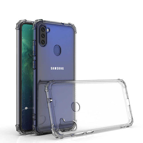 Galaxy M11 Kılıf Zore Nitro Anti Shock Silikon - Renksiz