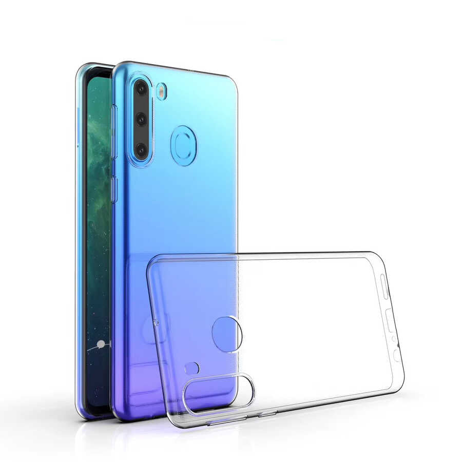 Galaxy M11 Kılıf Zore Süper Silikon Kılıf - Renksiz