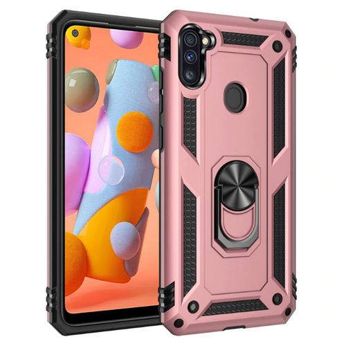 Galaxy M11 Kılıf Zore Vega Kılıf - Rose Gold