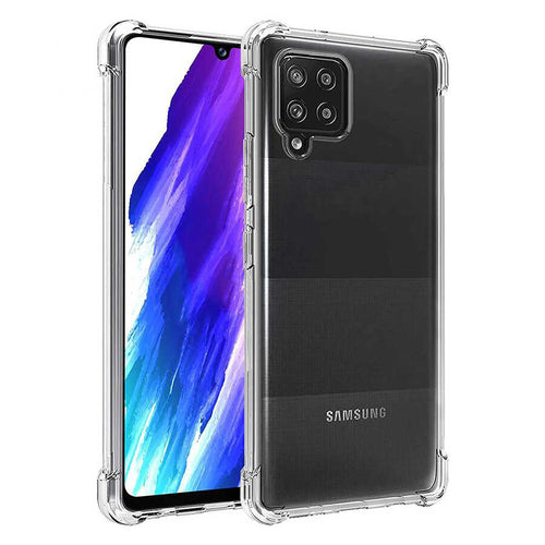 Galaxy M12 Kılıf Zore Nitro Anti Shock Silikon - Renksiz