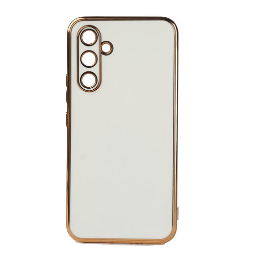 Galaxy M14 Kılıf Zore Bark Kılıf - Beyaz