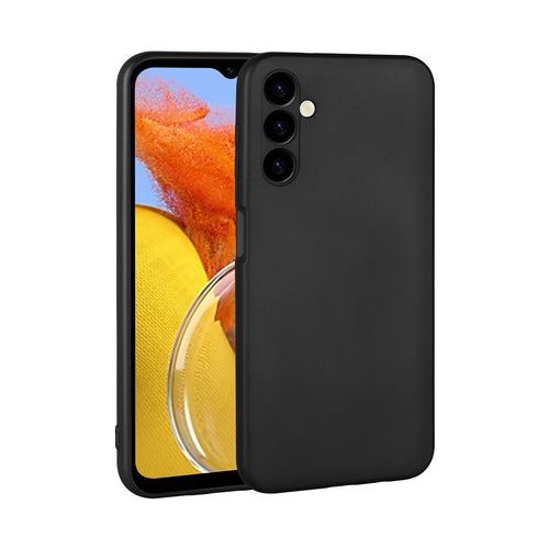 Galaxy M14 Kılıf Zore Premier Silikon Kılıf - Siyah