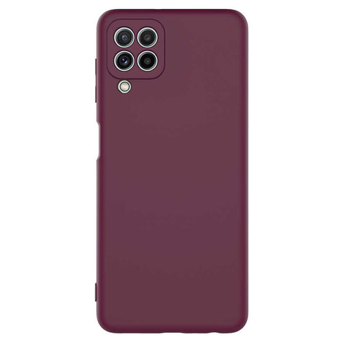 Galaxy M22 Kılıf Zore Mara Lansman Kılıf - Koyu Mor