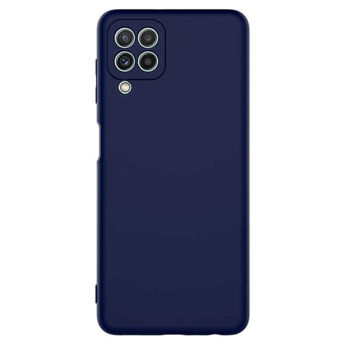 Galaxy M22 Kılıf Zore Mara Lansman Kılıf - Lacivert
