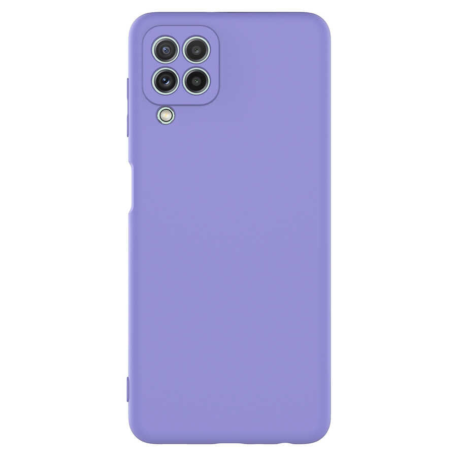 Galaxy M22 Kılıf Zore Mara Lansman Kılıf - Lila