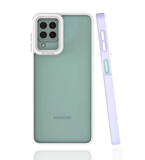 Galaxy M22 Kılıf Zore Mima Kılıf - Lila