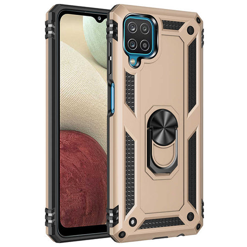 Galaxy M22 Kılıf Zore Vega Kılıf - Gold