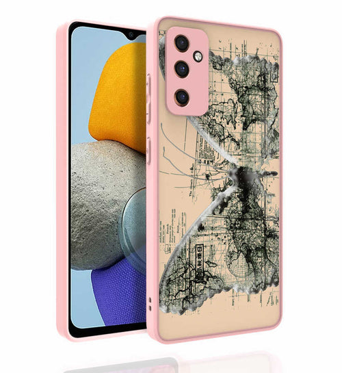 Galaxy M23 Kılıf Desenli Kamera Korumalı Parlak Zore Nora Kılıf - NO4