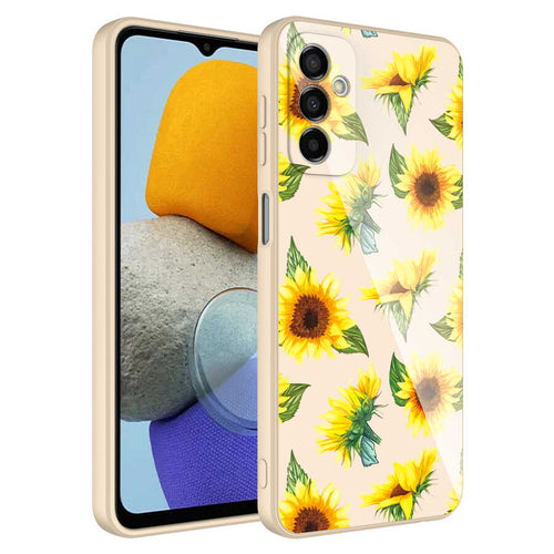 Galaxy M23 Kılıf Kamera Korumalı Desenli Sert Silikon Zore Epoksi Kılıf - NO2