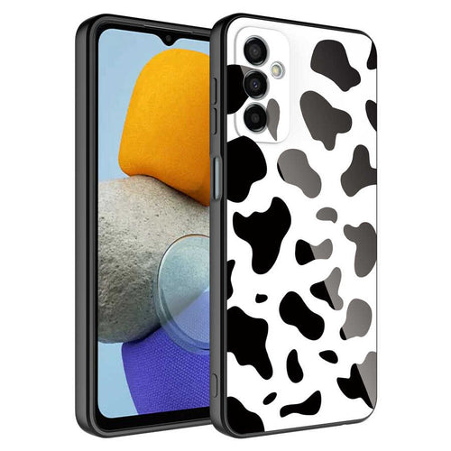 Galaxy M23 Kılıf Kamera Korumalı Desenli Sert Silikon Zore Epoksi Kılıf - NO7