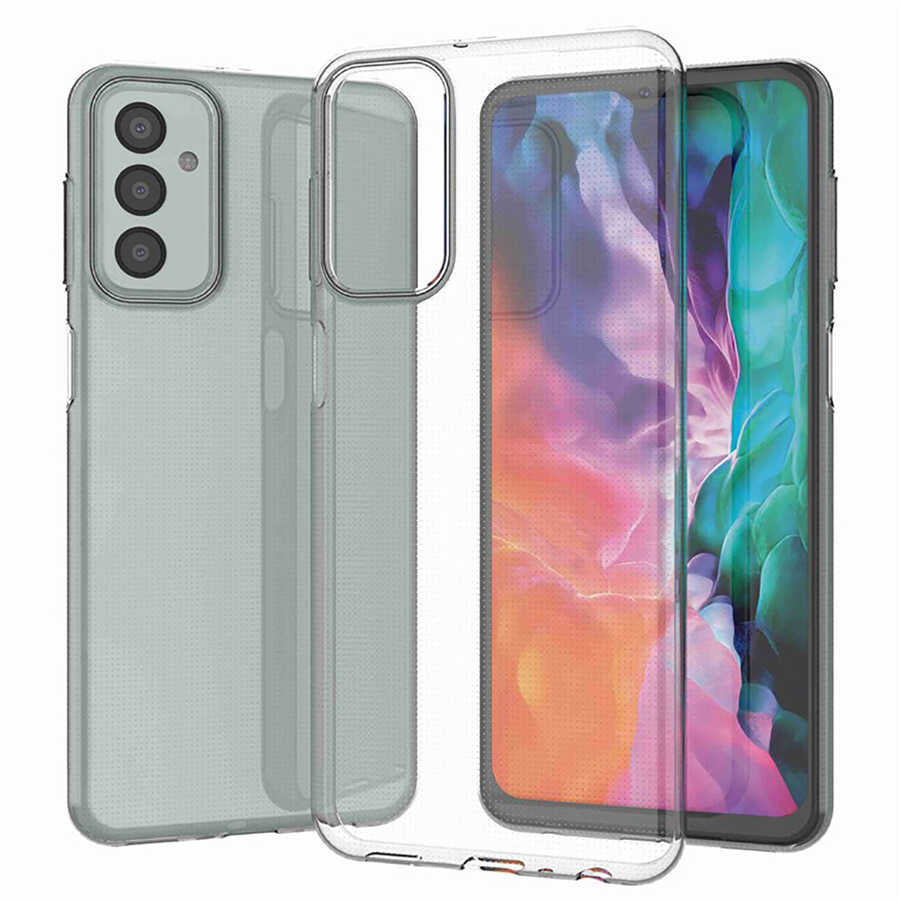 Galaxy M23 Kılıf Zore Süper Silikon Kılıf - Renksiz