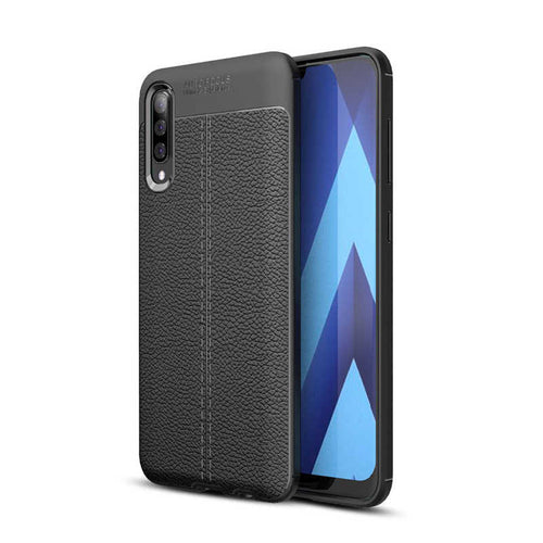 Galaxy M30 Kılıf Zore Niss Silikon Kılıf - Siyah