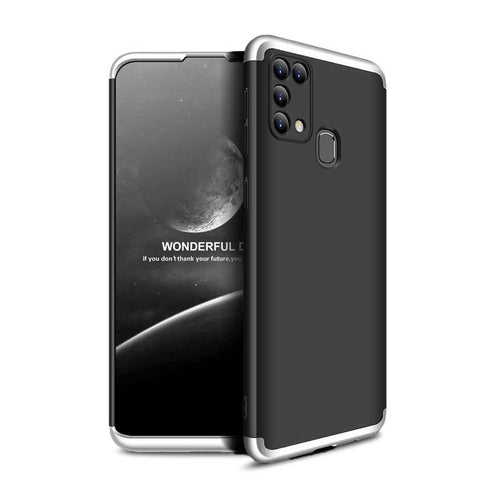 Galaxy M31 Kılıf Zore Ays Kılıf - Siyah-Gri