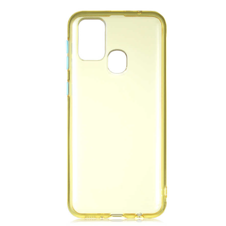 Galaxy M31 Kılıf Zore Bistro Kılıf - Sarı