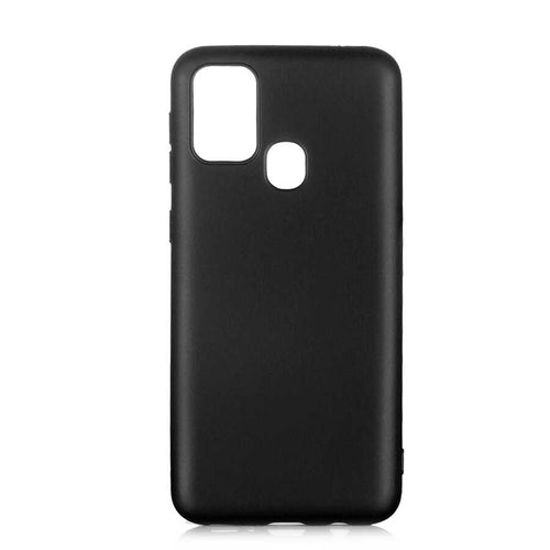 Galaxy M31 Kılıf Zore Premier Silikon Kılıf - Siyah