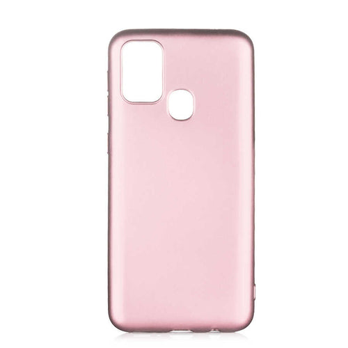 Galaxy M31 Kılıf Zore Premier Silikon Kılıf - Rose Gold
