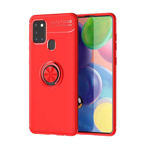 Galaxy M31 Kılıf Zore Ravel Silikon Kılıf - Kırmızı