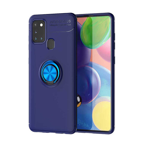 Galaxy M31 Kılıf Zore Ravel Silikon Kılıf - Mavi