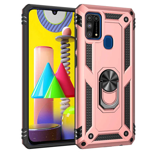 Galaxy M31 Kılıf Zore Vega Kılıf - Rose Gold