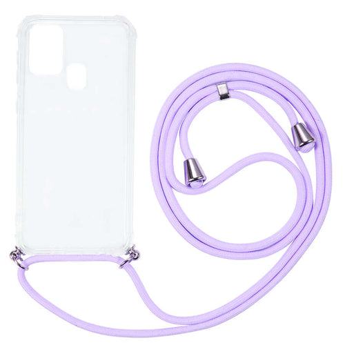 Galaxy M31 Kılıf Zore X-Rop Kılıf - Renksiz